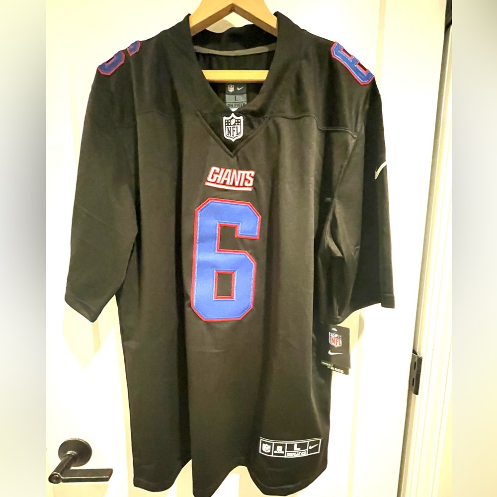 NEW YORK GIANT JAXSON DART 6 NIKE JERSEY NFL FOOTBALL SZ MENS LARGE